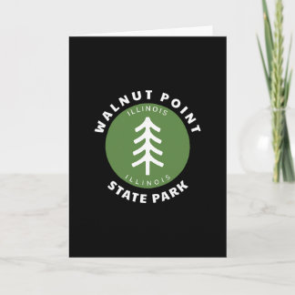 Carte Parc d'État de Walnut Point Illinois Il Arbre de l