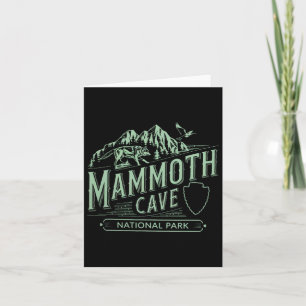 Carte Parc national de Mammoth Cave Kentucky Nature Rand