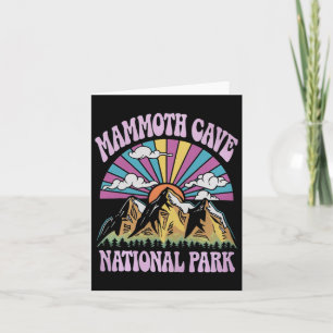 Carte Parc national de Mammoth Cave Kentucky Nature Rand