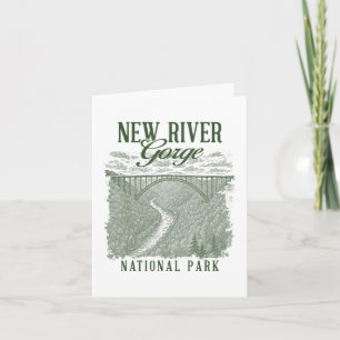 Carte Parc national de New River Gorge Voyager Nature Ex