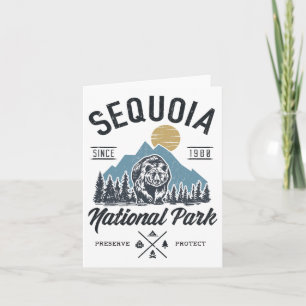 Carte Parc national de Sequoia Randonnée de nouveauté Ca