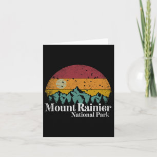 Carte Parc national du Mont-Rainier Randonnée de style r