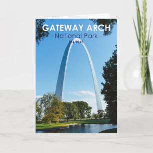 Carte Parc national Gateway Arch Missouri