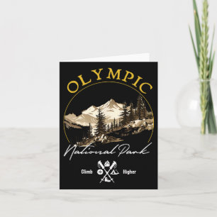 Carte Parc National Olympique Retro Vintage Apparel - So