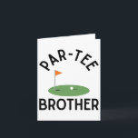Carte Parc Tee Brother Funny Golf Anniversaire Famille M<br><div class="desc">Par Tee Brother Funny Golf Anniversaire Famille Correspondance</div>