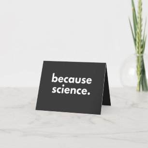 Carte Parce que la science