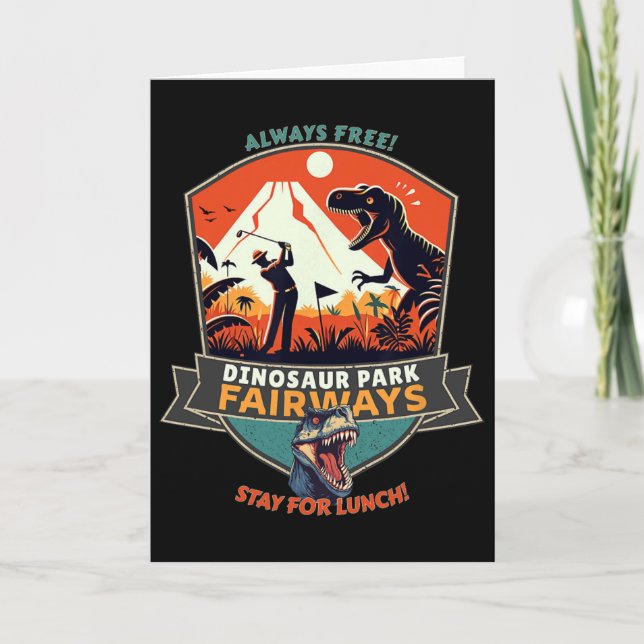 Carte Parcours de Dinosaur Park Fairways  (Devant)