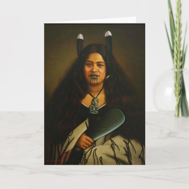 Carte 'Pare Watene' - G. Lindauer (Devant)