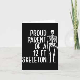 Carte Parent Fier D'un Citant De Squelette De 12 Pieds D