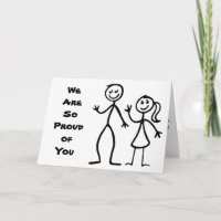 **PARENTS** DIRE QUE NOUS SOMMES SI FIERS DE "VOUS