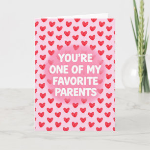 Carte Parents préférés