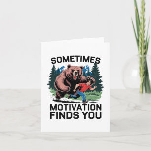 Carte Parfois, Motivation Vous Trouve Drôle À Dire Graph