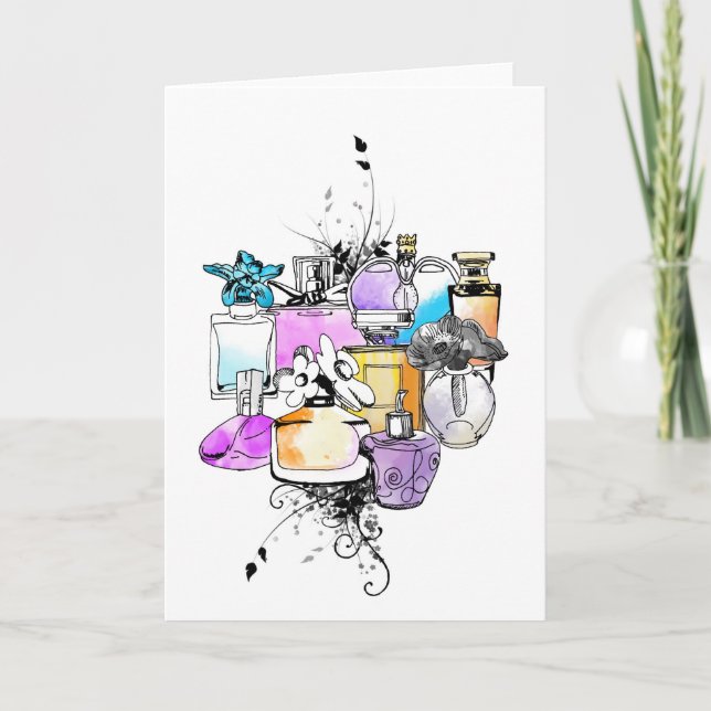 Carte Parfums Art (Devant)