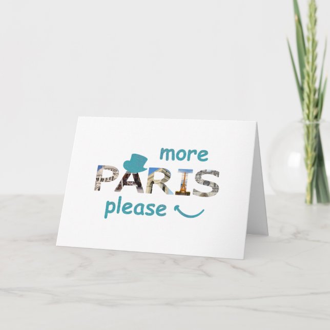 Carte Paris Attractions Plus Paris S'il vous plaît Parti (Devant)