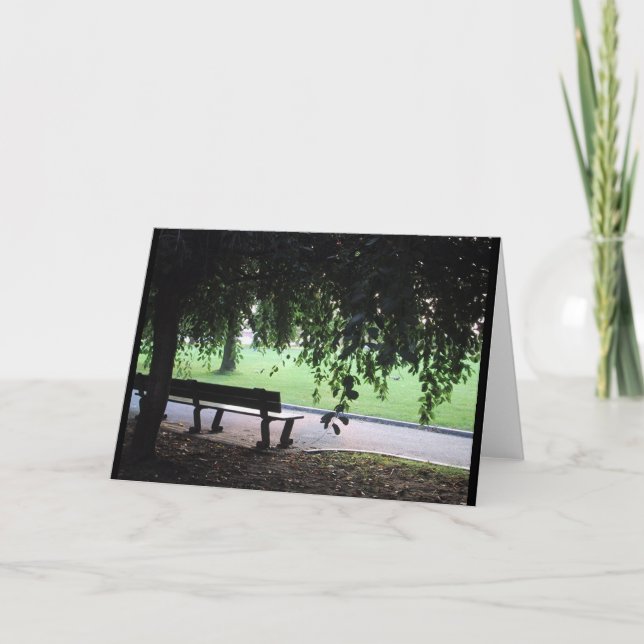 Carte Park Bench (Devant)