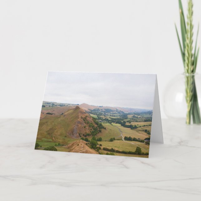 Carte Park Hill de Chrome Hill, Peak District, Derbysh (Devant)