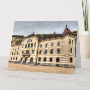 Carte Parlement Liechtenstein