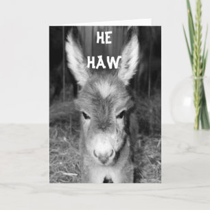CARTE PARLER À DONKEY HEW HAWS HAPPY BANTHDAY WISHHES