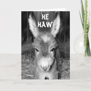 CARTE PARLER À DONKEY HEW HAWS HEUREUX SOUHAITS D'ANNIVE