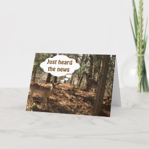 CARTE PARLER DE DEER COUPLE DIT "U R 50" ? ? ?