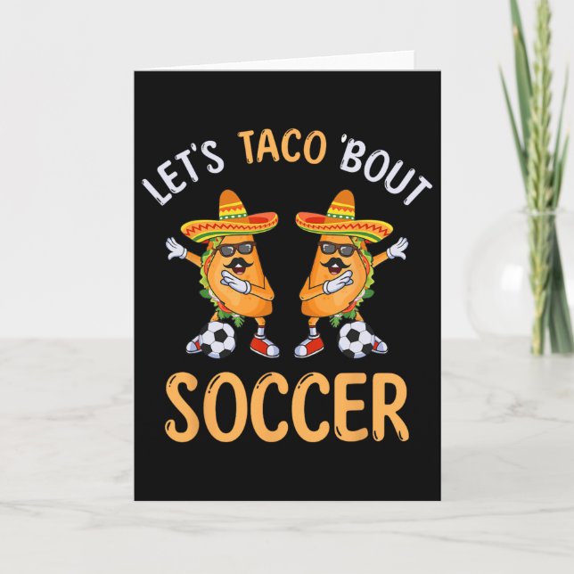 Carte Parlons Taco De Foot Dabbing Taco Cinco De Mayo  (Devant)