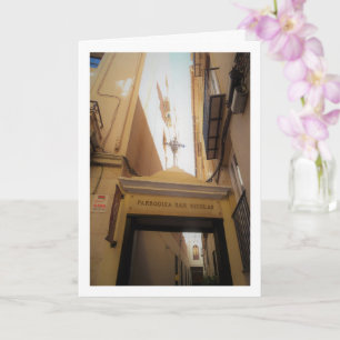 Carte Paroisse de l'église San Nicolás, Valence City