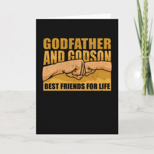 Carte Parrain Et Godson Les Meilleurs Amis De La Vie   C