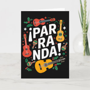Carte « ¡Parranda ! » Tradition musicale portoricaine