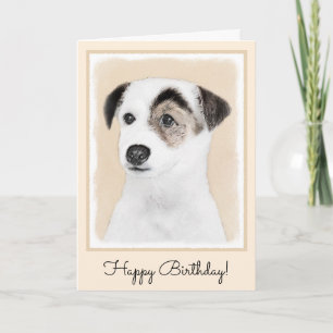 Carte Parson Jack Russell Terrier Peinture - Chien Art