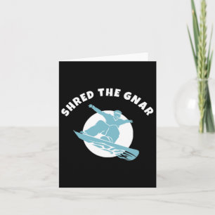 Carte Partager Le Snowboard Gnar