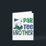 Carte Parte Brother Golf Lover Anniversaire Famille M<br><div class="desc">Parte Brother Golf Lover Anniversaire Famille Correspondance</div>