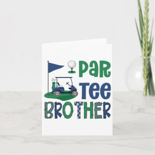 Carte Parte Brother Golf Lover Anniversaire Famille M