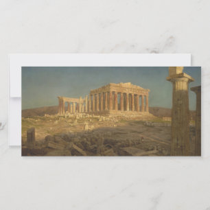 Carte Parthénon (temple grec antique, site d'Athènes)
