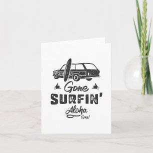Carte Parti Faire du Surf Temps Aloha