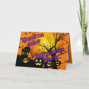 Carte Parti Halloween