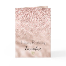 Parties scintillant rose pâle Étincelle