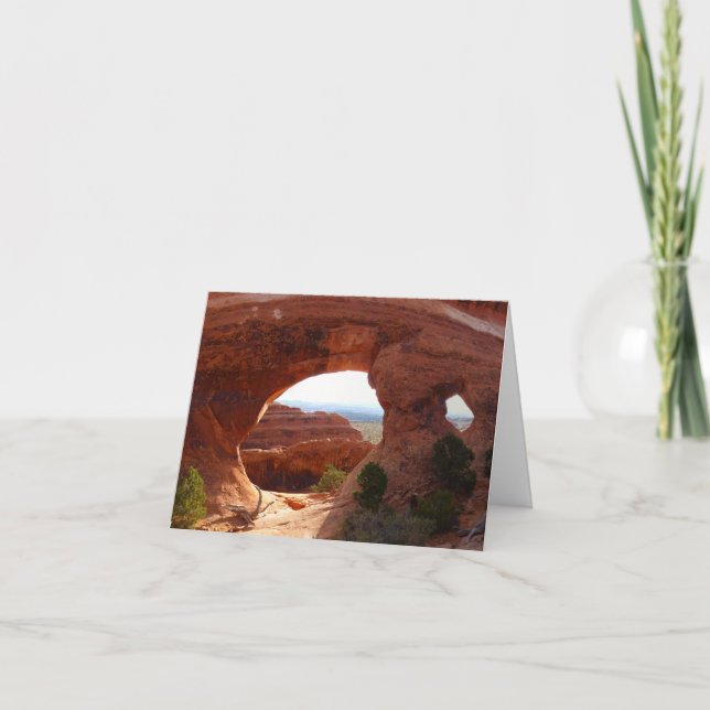 Carte Partition Arch I dans le Parc national des Arches (Devant)