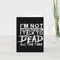 pas asocial parle aux morts tout le temps - effray