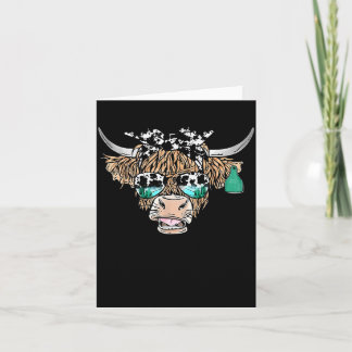 Carte Pas aujourd'hui Génisse Vintage Dame Vache Dames G