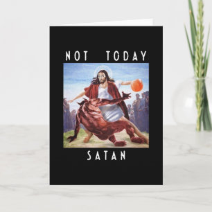 Carte Pas aujourd'hui Satan Jésus Vs Satan en Sketll 
