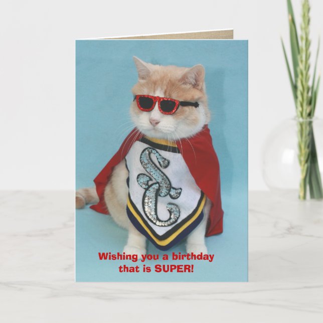 Carte Pas d'anniversaire Bull (Devant)