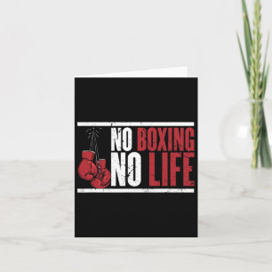 Carte Pas De Boxe Pas De Vie Pour Un Boxer 1