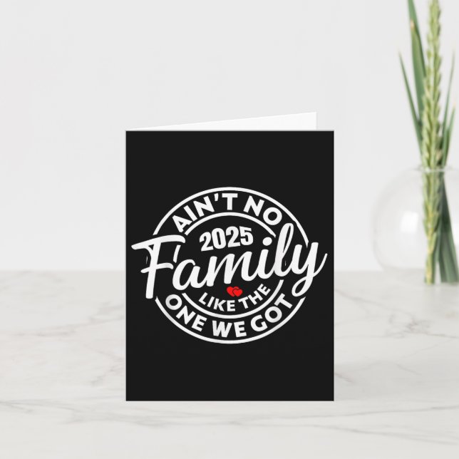 Carte Pas De Famille Comme Celle Que Nous Avons Obtenue  (Devant)