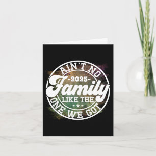 Carte Pas de famille comme Humour Amusant Anniversaire C