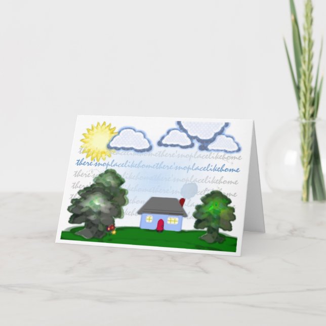 Carte Pas de place comme chez soi (Devant)