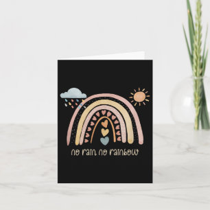 Carte Pas de pluie Pas de Rainbow Boho Style Inspiration