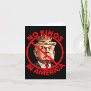 Carte Pas de rois en Amérique contre Trump