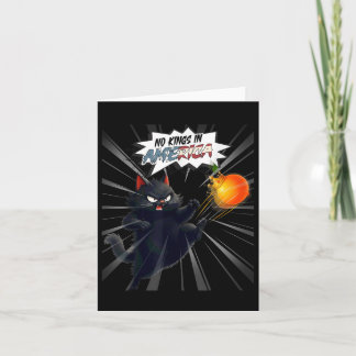 Carte Pas de rois en Amérique Liberté drapeau américain