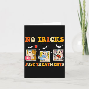 Carte Pas de tours juste S Funny Halloween Fantôme Allai