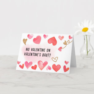 CARTE PAS DE VALENTIN POUR LA SAINT-VALENTIN